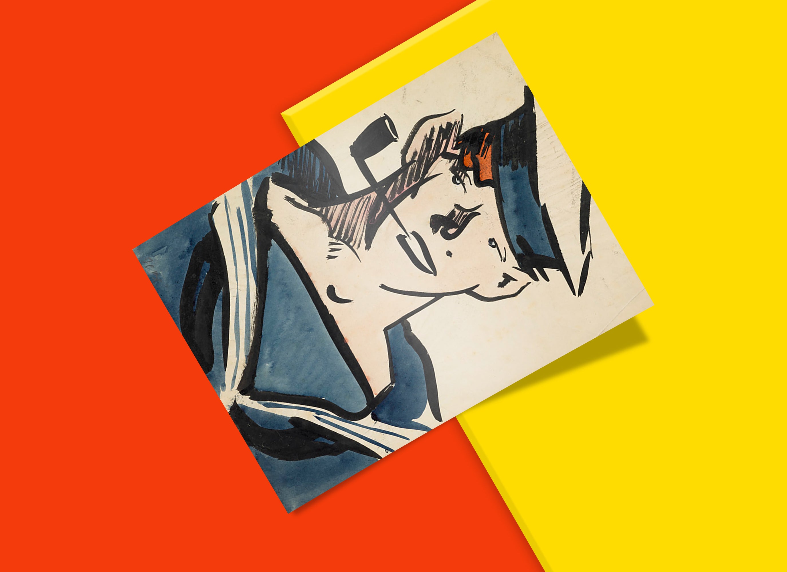 A Sailor by Francis Campbell Boileau Cadell fine art print