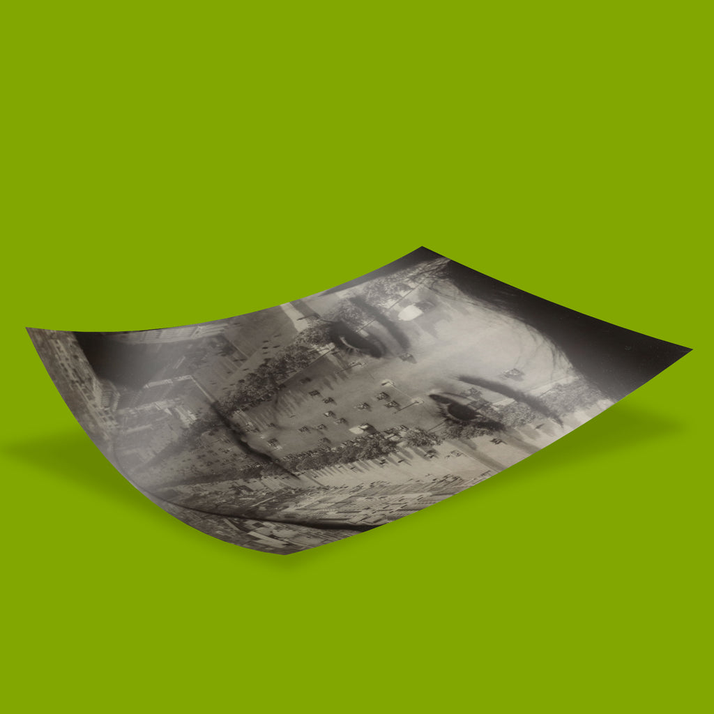 Avant-garde photography giclée art print by Aenne Biermann featuring surrealist double exposure composition, premium 12-colour printing on matte paper