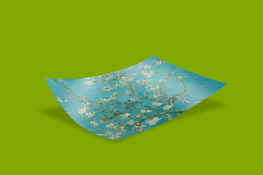 Museum-quality Almond Blossom Van Gogh print, symbolising new life and spring, ideal for art enthusiasts seeking fine art prints.