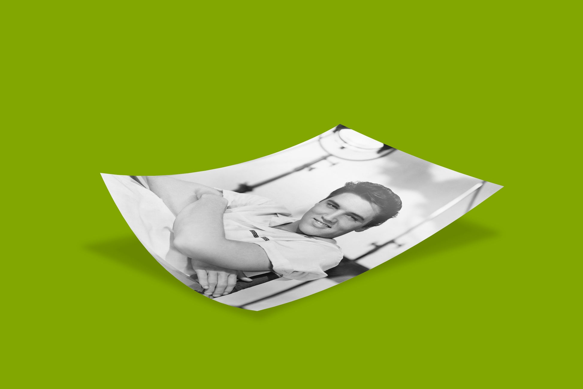 Authentic image of Elvis Presley from the 1958 Modern Screen magazine feature, offered as an exclusive fine art print and timeless wall art.