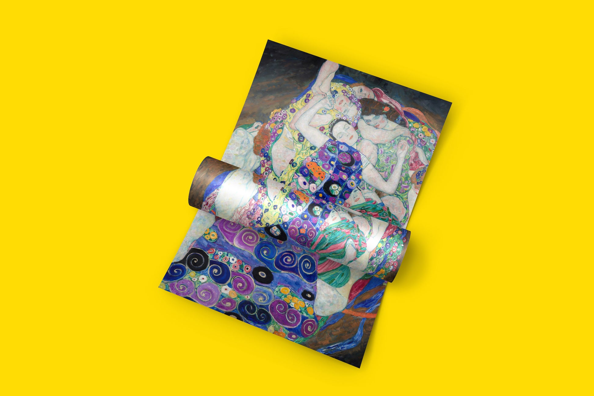 High-quality ARTSNOB giclée art print of Klimt's "The Virgin," featuring vivid 12-color printing and a smooth matte finish for wall art decor.