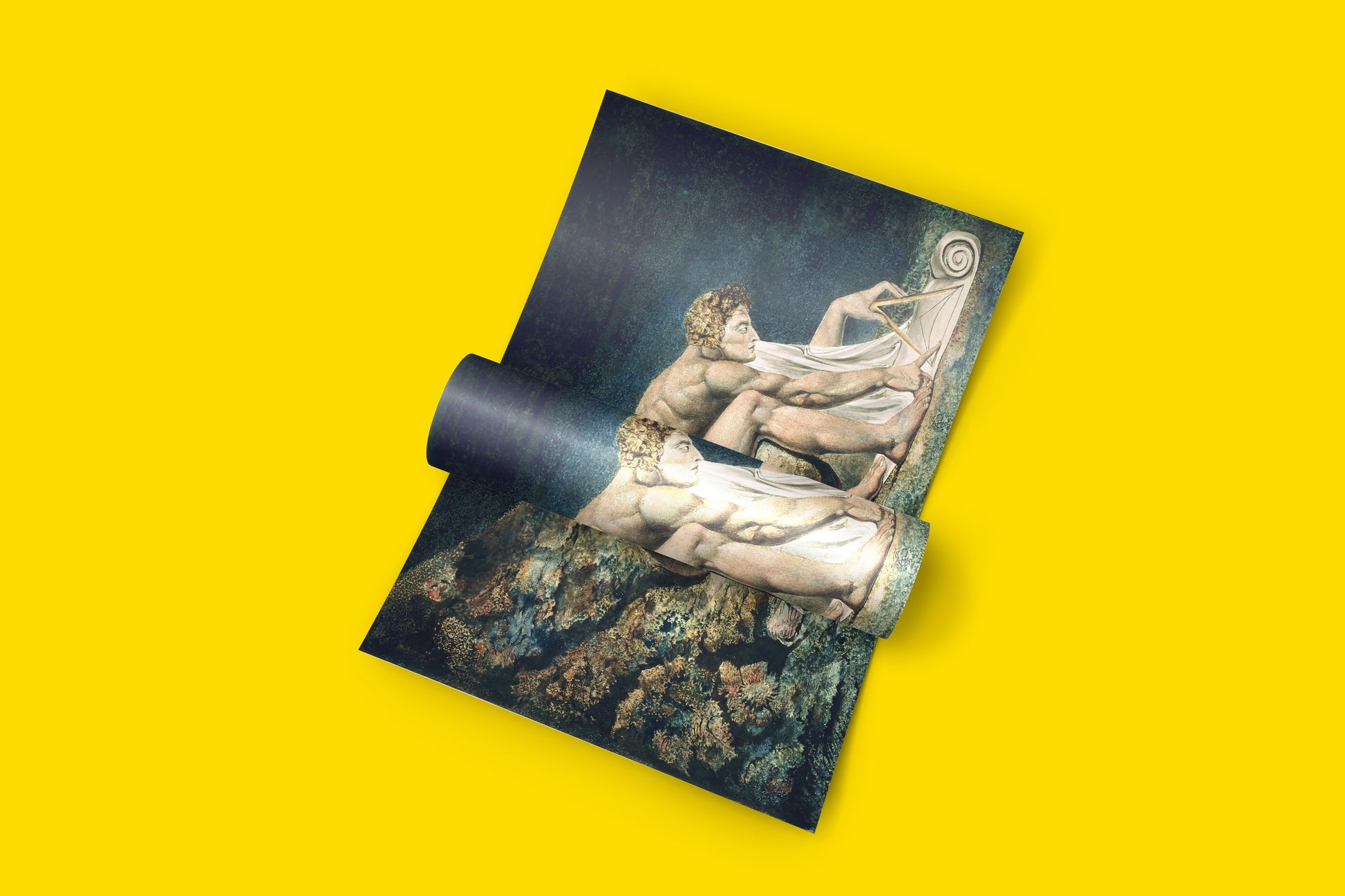 Giclée art print of Newton by William Blake – ideal for art lovers and modern gallery wall styling
