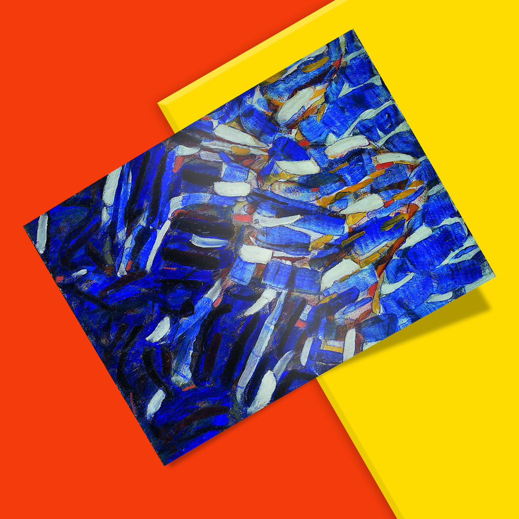 An iconic Christian Rohlfs masterpiece rendered in vivid giclée printing. This expressionist wall art captures the pioneering movement of the Blue Rider group in early 20th-century Germany.