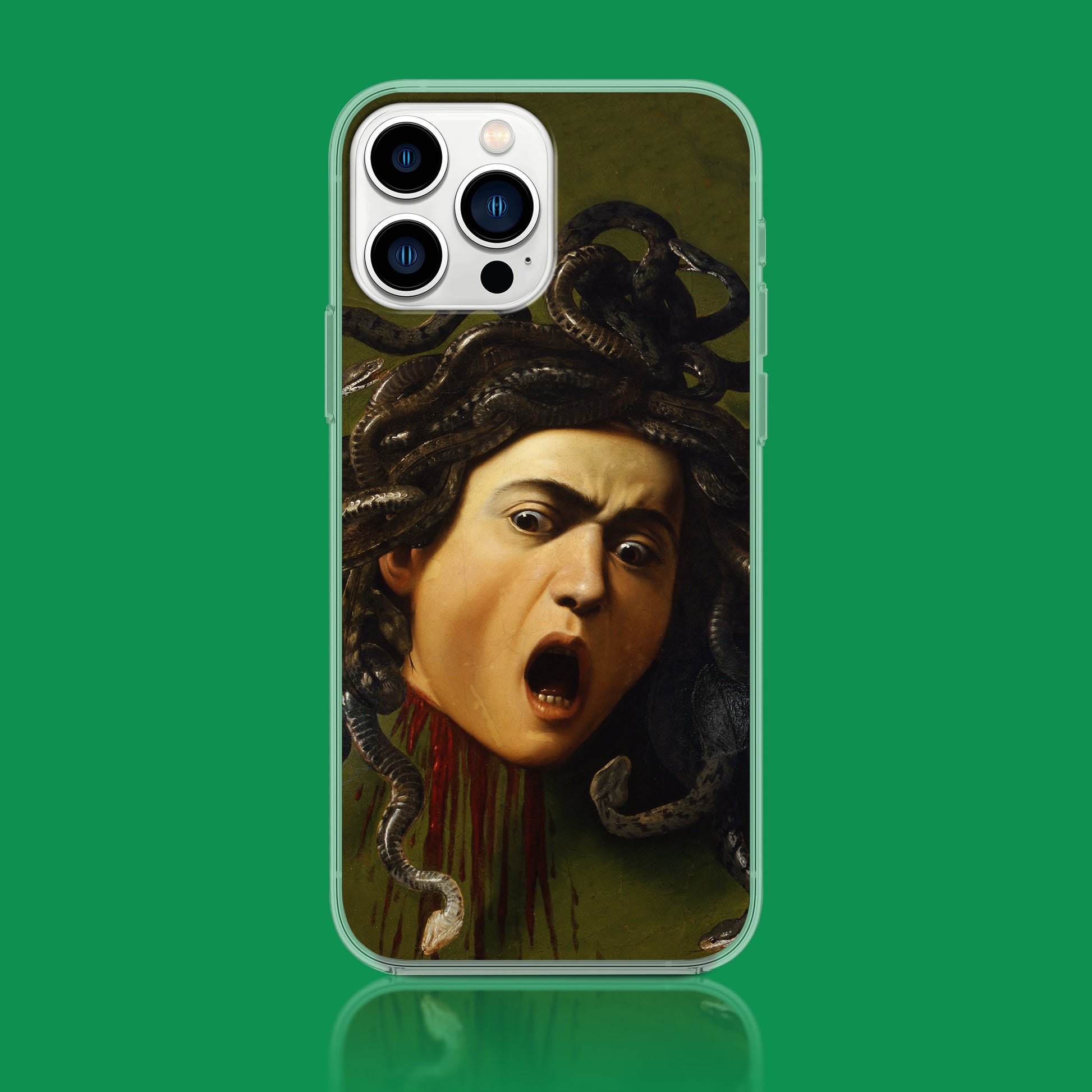 Caravaggio Medusa phone case art