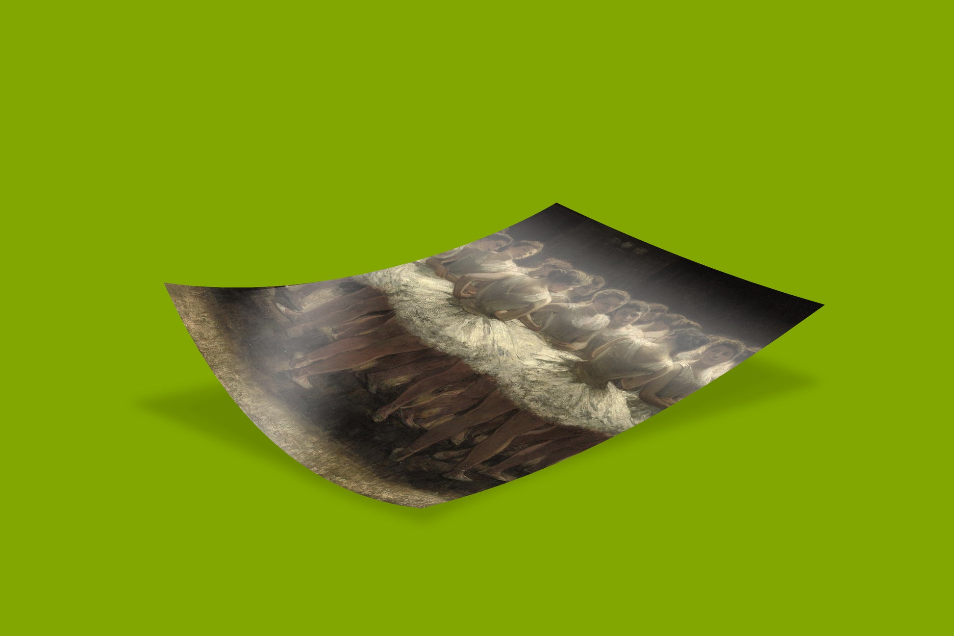 Strike of the Ballerinas museum quality giclée print by Nicolaas van der Waay, 19th century Dutch master ballet painting reproduction