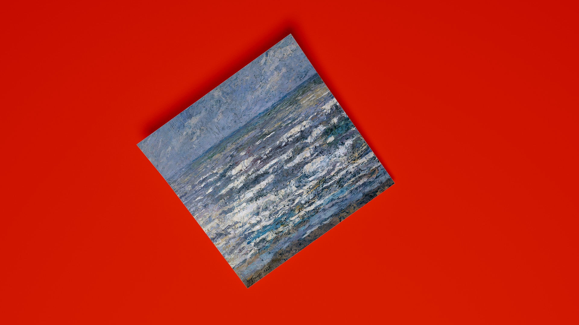 Dutch master Jan Toorop seascape art print from Rijksmuseum collection - museum quality coastal wall art for modern interior design