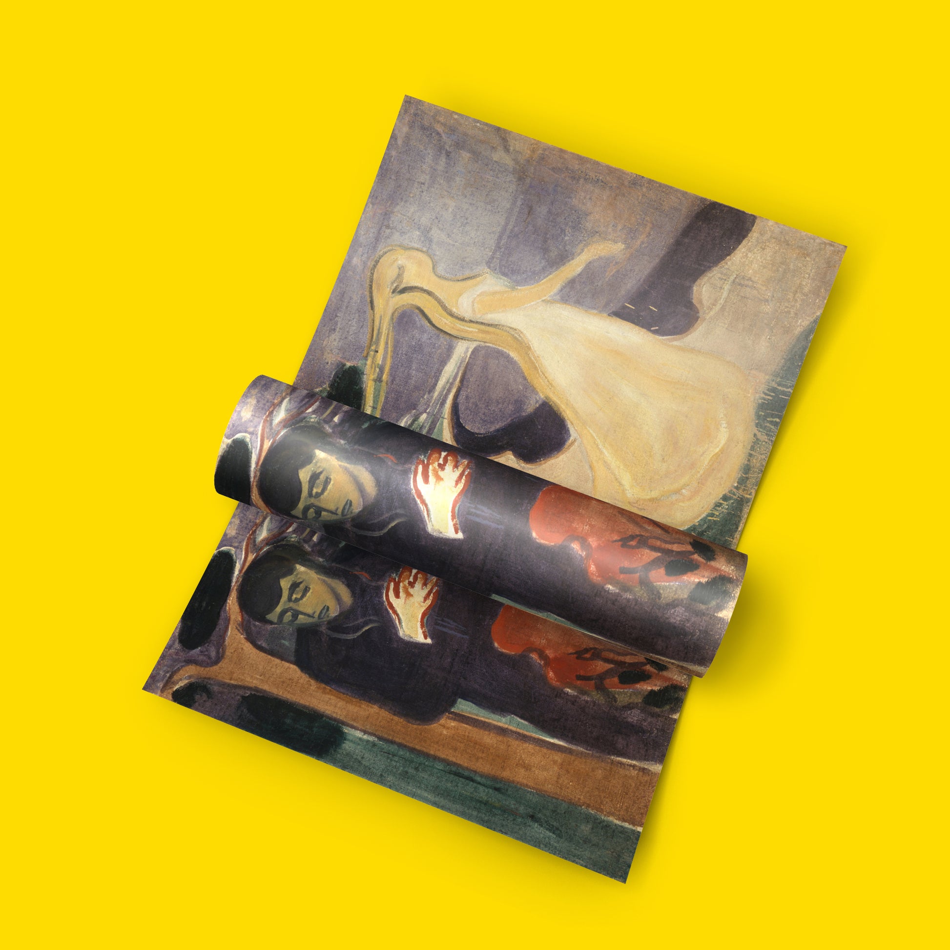 High-quality giclée reproduction print of Edvard Munch's Separation painting, 12-colour fine art printing with ultra-sharp 350 dpi clarity