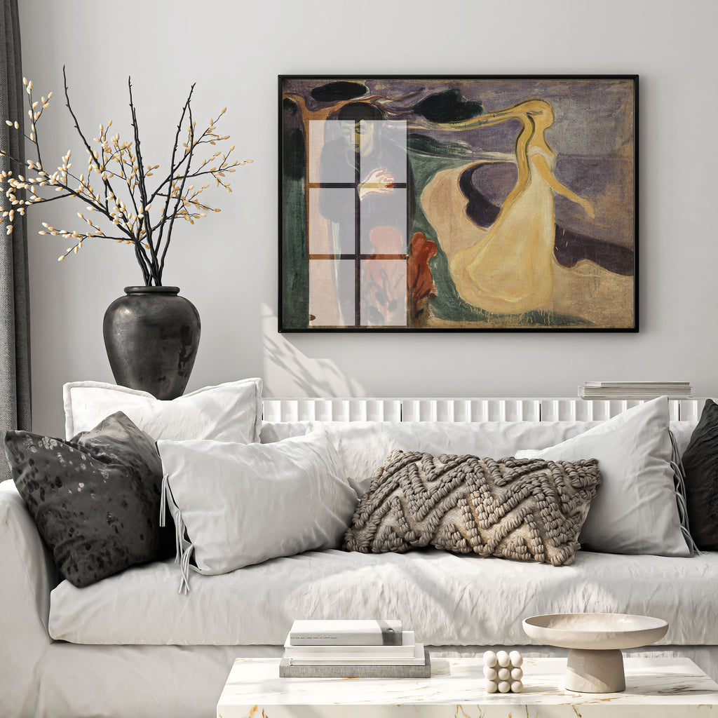 Edvard Munch Separation iconic artwork as a premium home wall decor print, smooth matte finish, available in multiple sizes to fit any interior