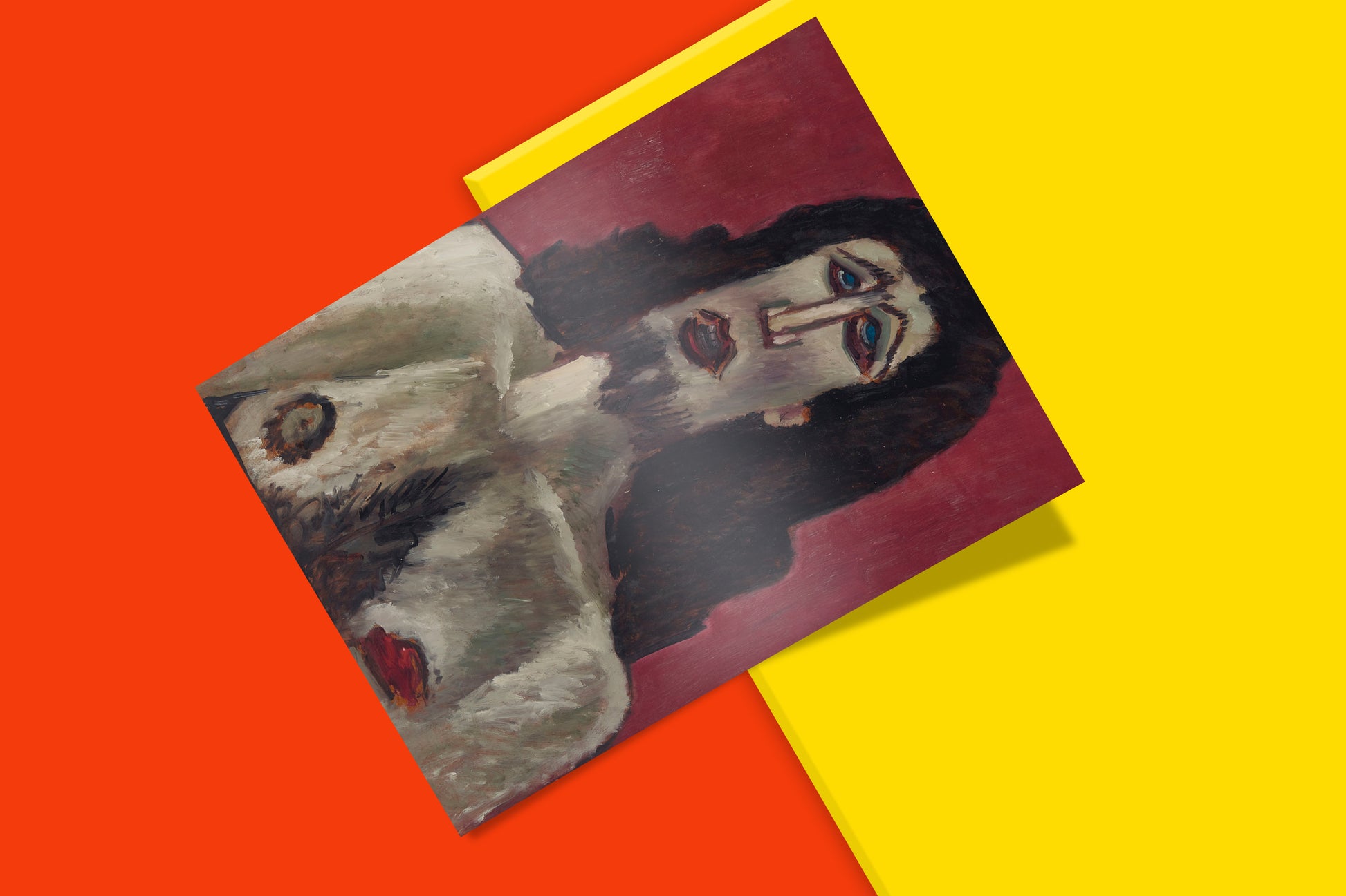 A fine art poster of Marsden Hartley's 'Christ' painting, an essential addition for any art lover's collection.
