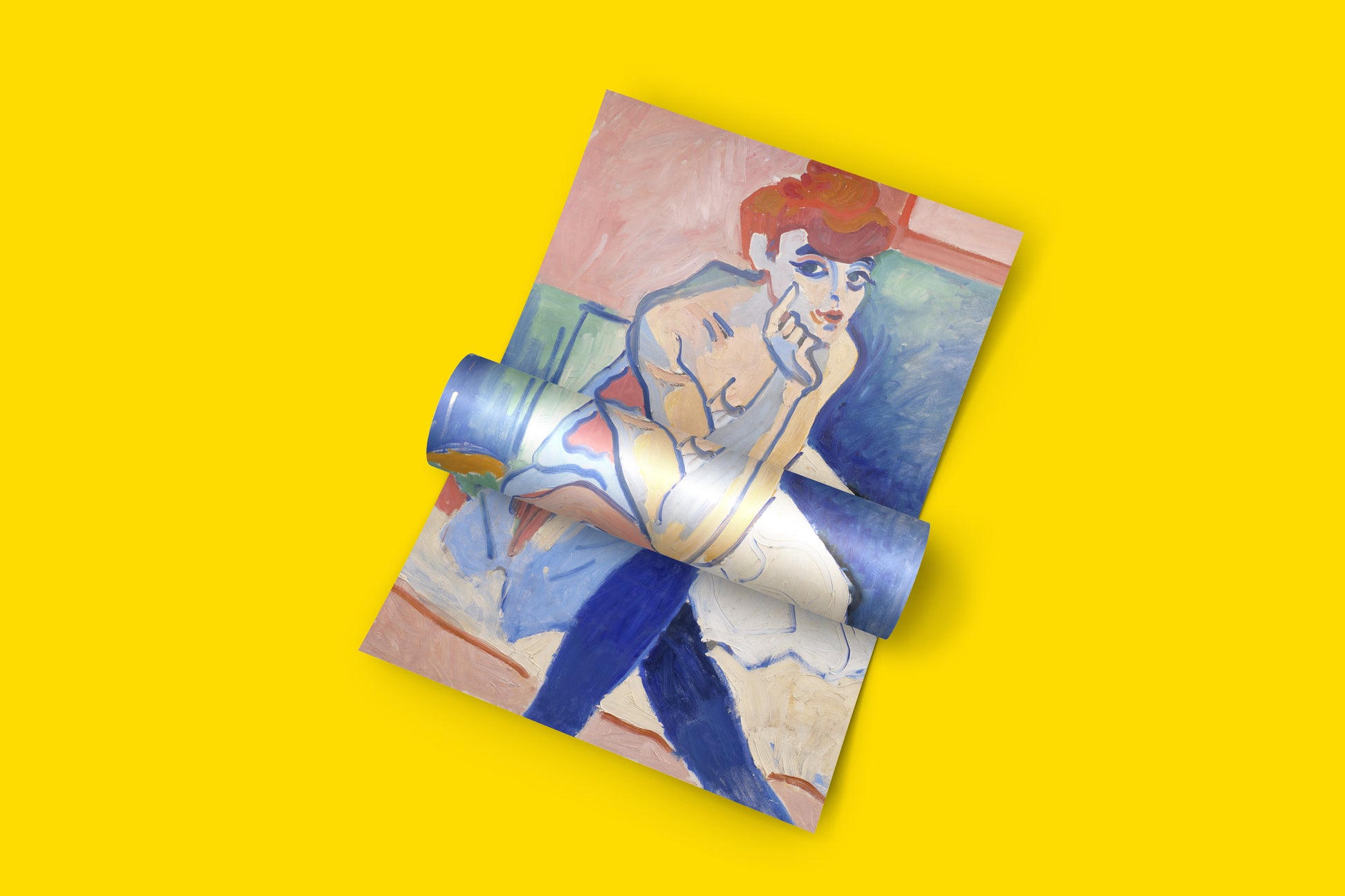Fauvism-inspired art print featuring Derain’s iconic French modernist painting