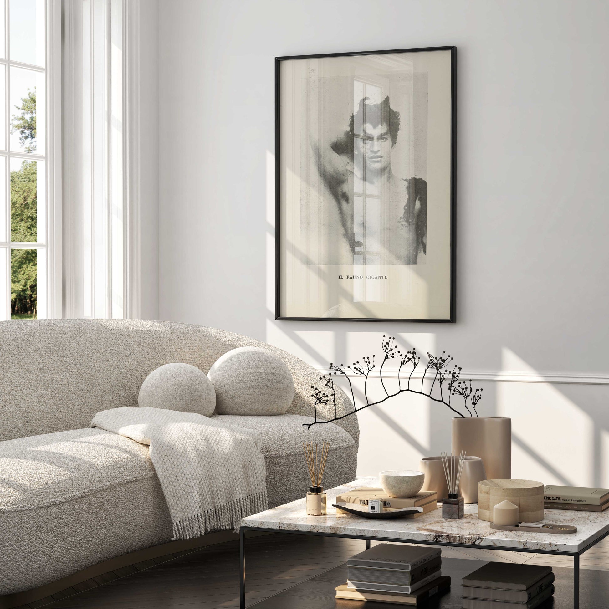 Baron Wilhelm von Gloeden Il Fauno Gigante Print