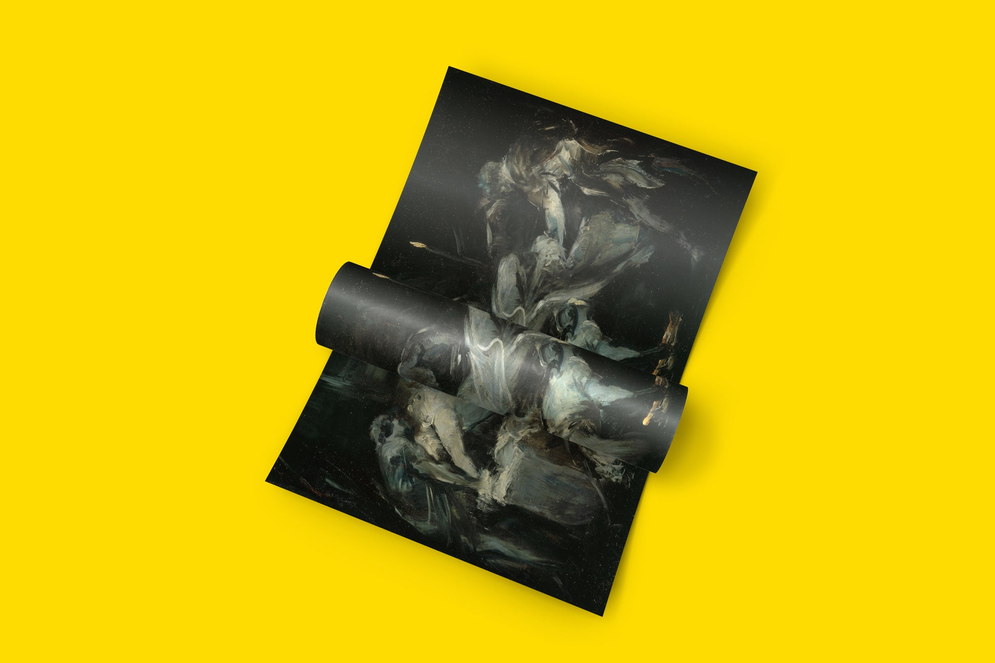 19th century French master Carpeaux's Scene of Childbirth art print with dramatic composition and emotional depth, high-quality reproduction perfect for gallery wall displays and home decoration