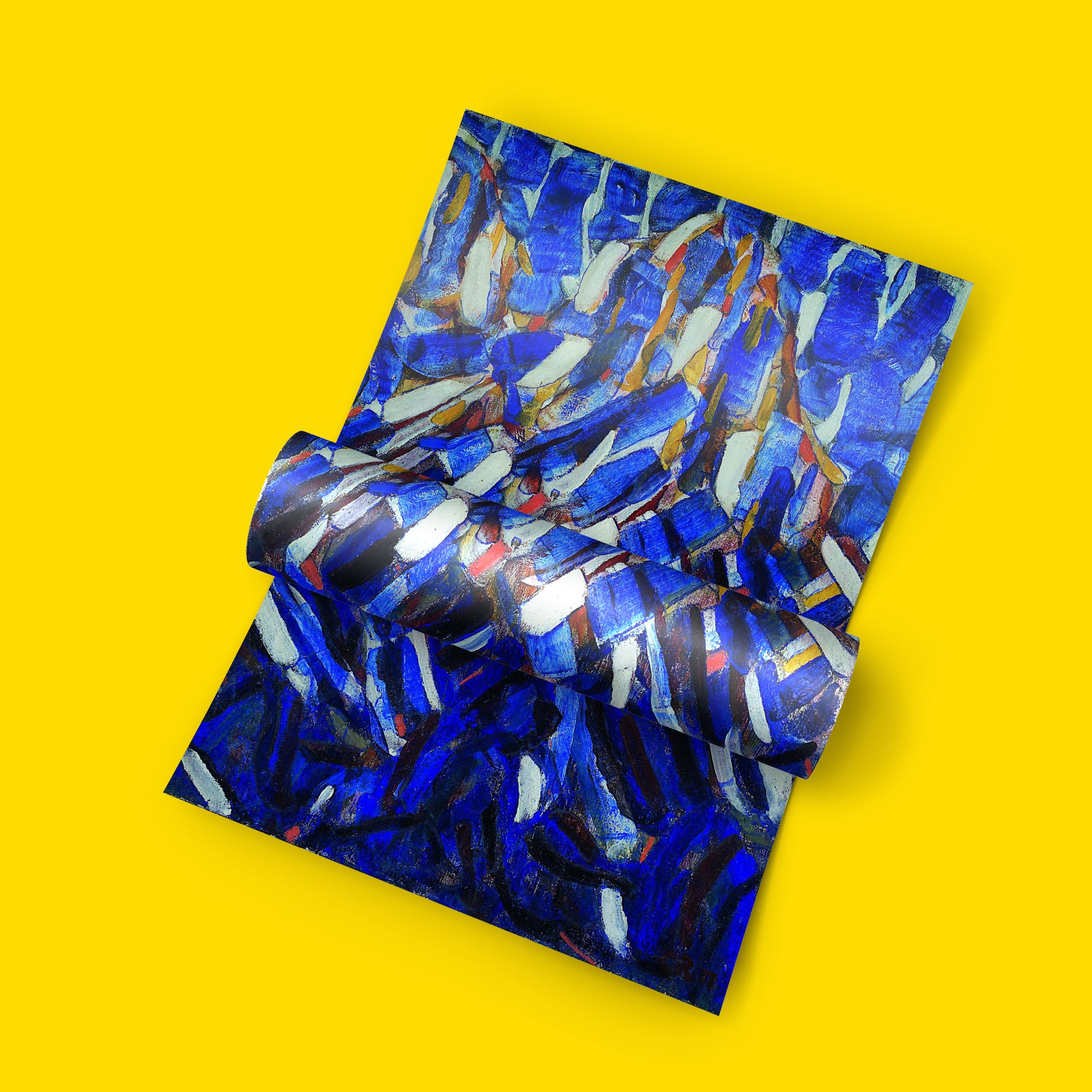 Elevate your home gallery with Christian Rohlfs' 'Blue Mountain'. The dynamic movement and segments of pure colour make these art prints a sophisticated addition to any space.