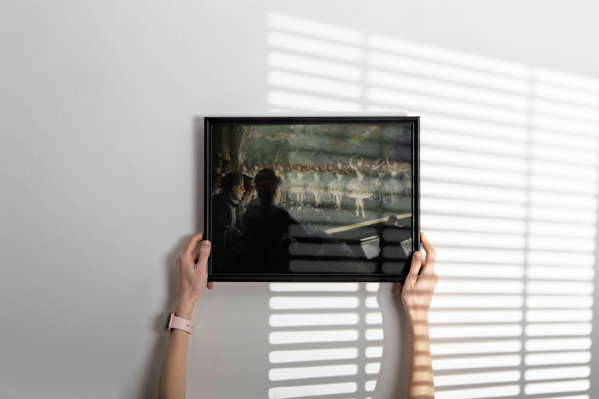 Giclée fine art print of a theatrical ballet scene by Everett Shinn with vivid colour, perfect as classic wall art