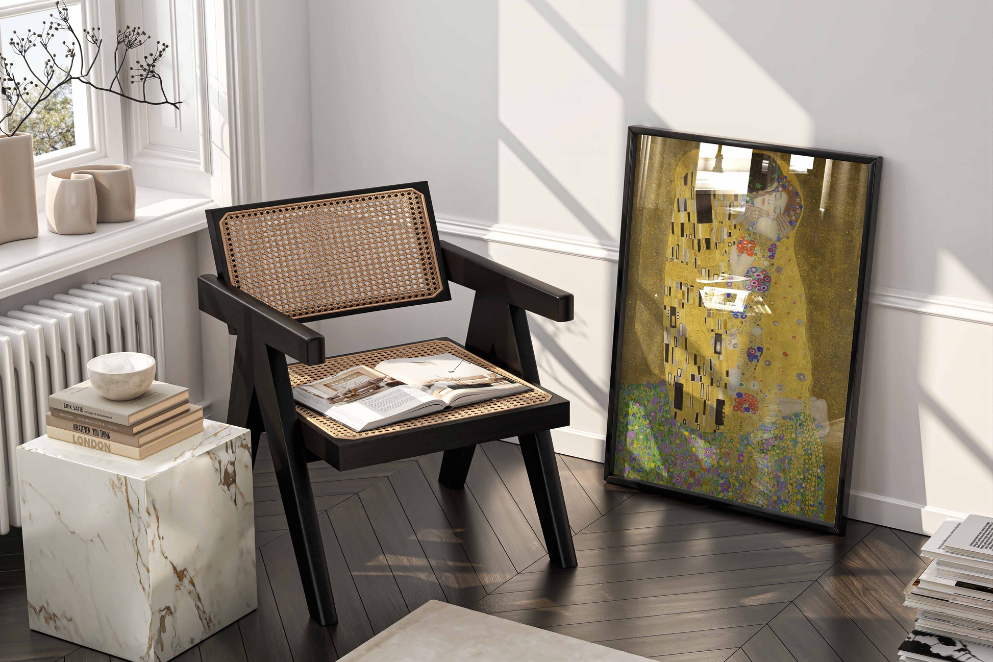 Gustav Klimt The Kiss Print