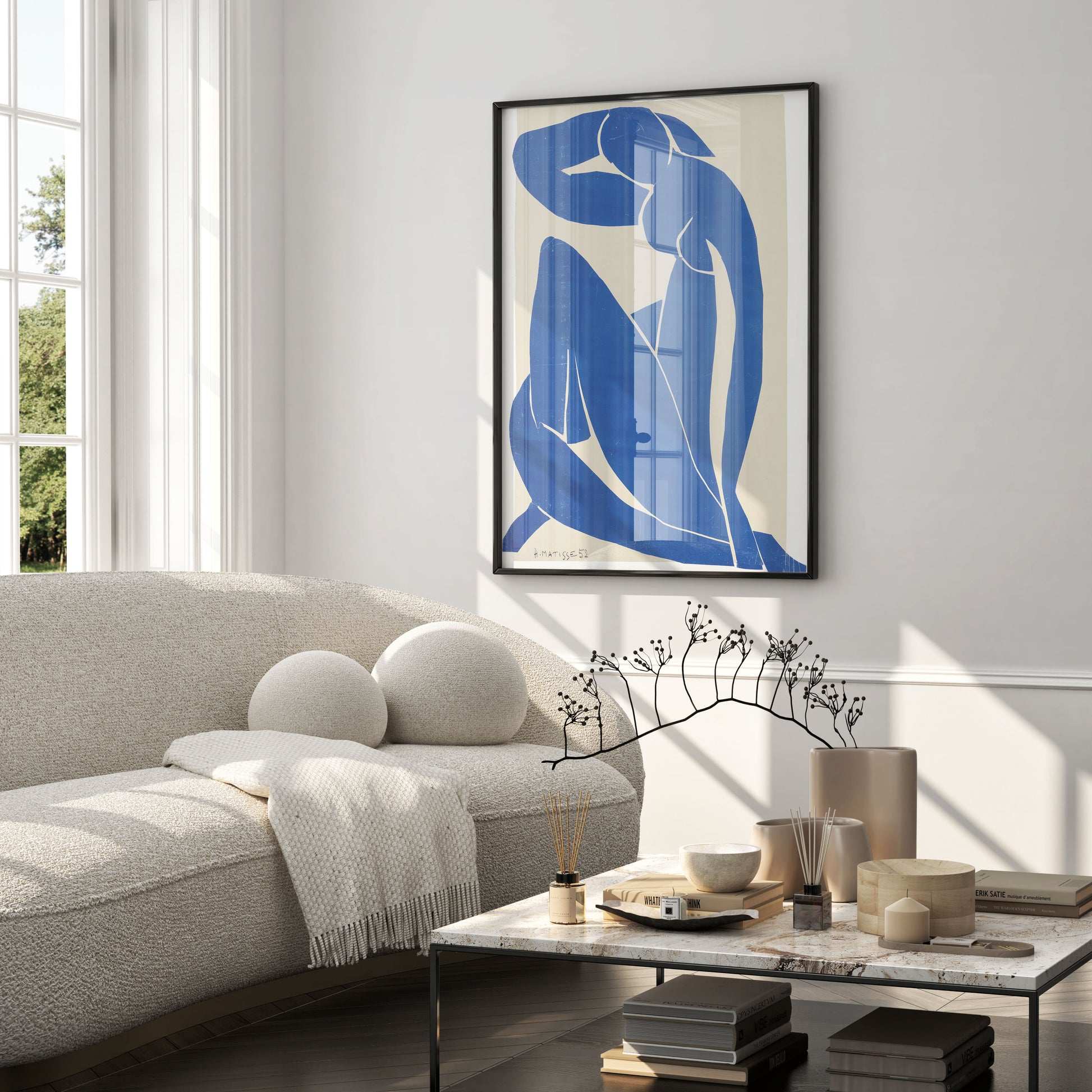 Henri Matisse 1952 Blue Nude II museum-quality art print - FSC-certified paper with matte finish