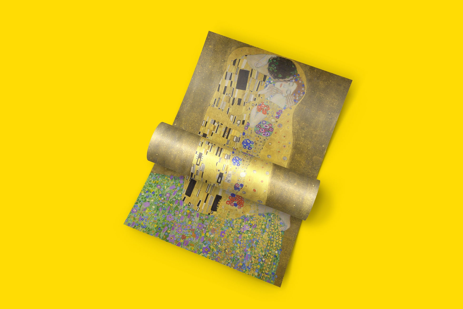 Luxury poster of The Kiss by Gustav Klimt