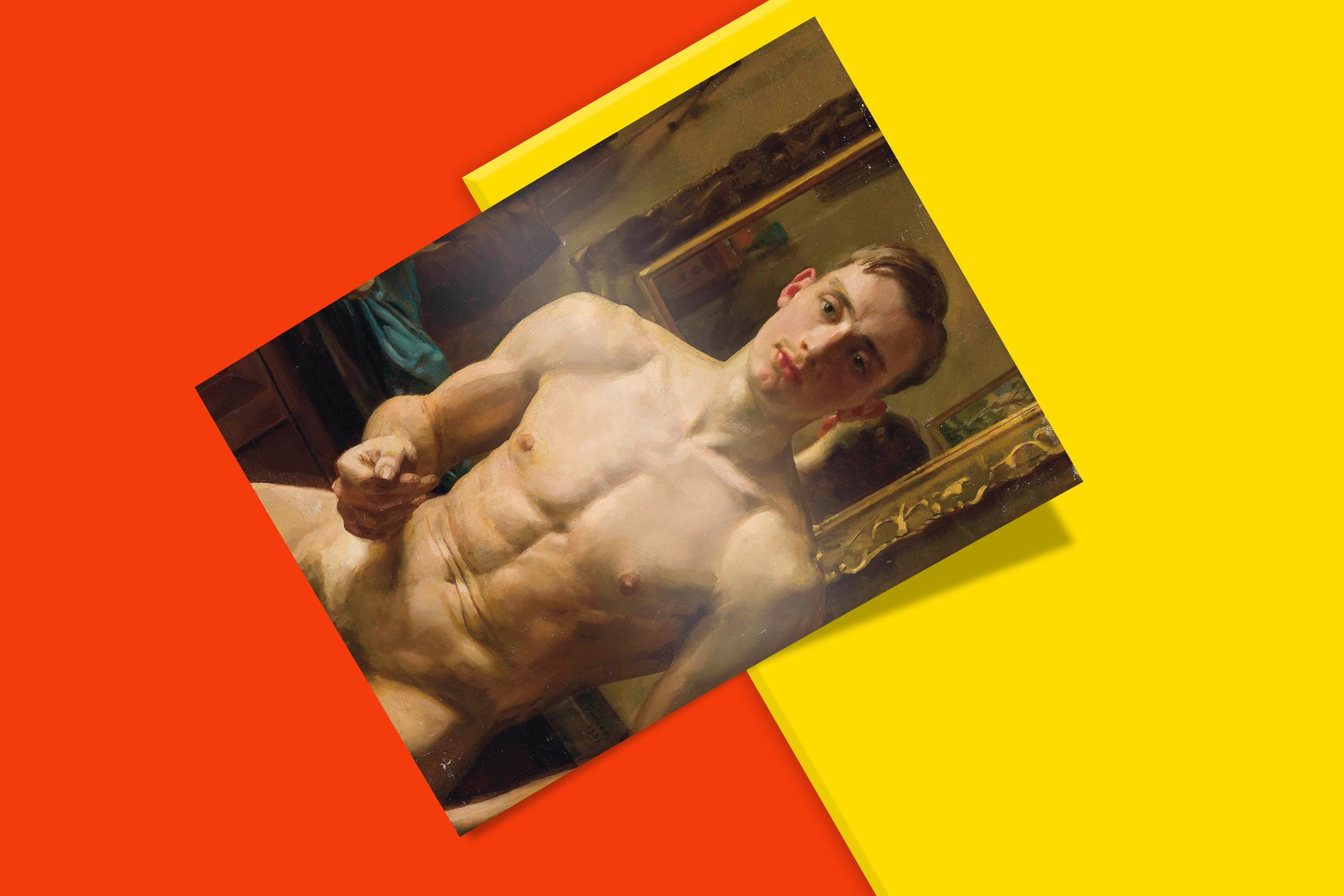 Konstantin Somov's iconic painting "The Boxer" on a premium, eco-friendly giclée art print, a must-have for art enthusiasts and designers.