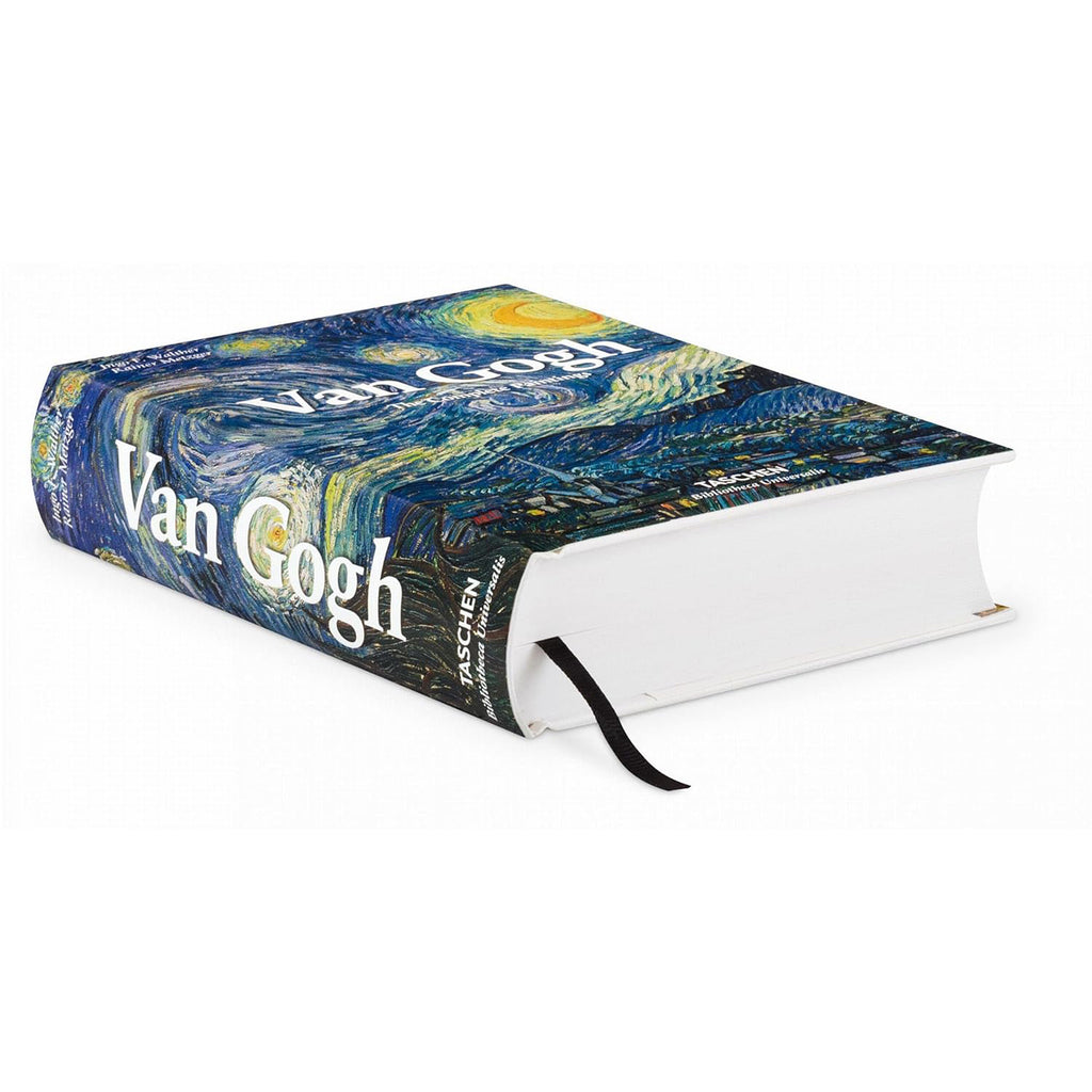 A stunning luxury coffee table book from the TASCHEN art collection, featuring Vincent van Gogh's complete works and a comprehensive biography.