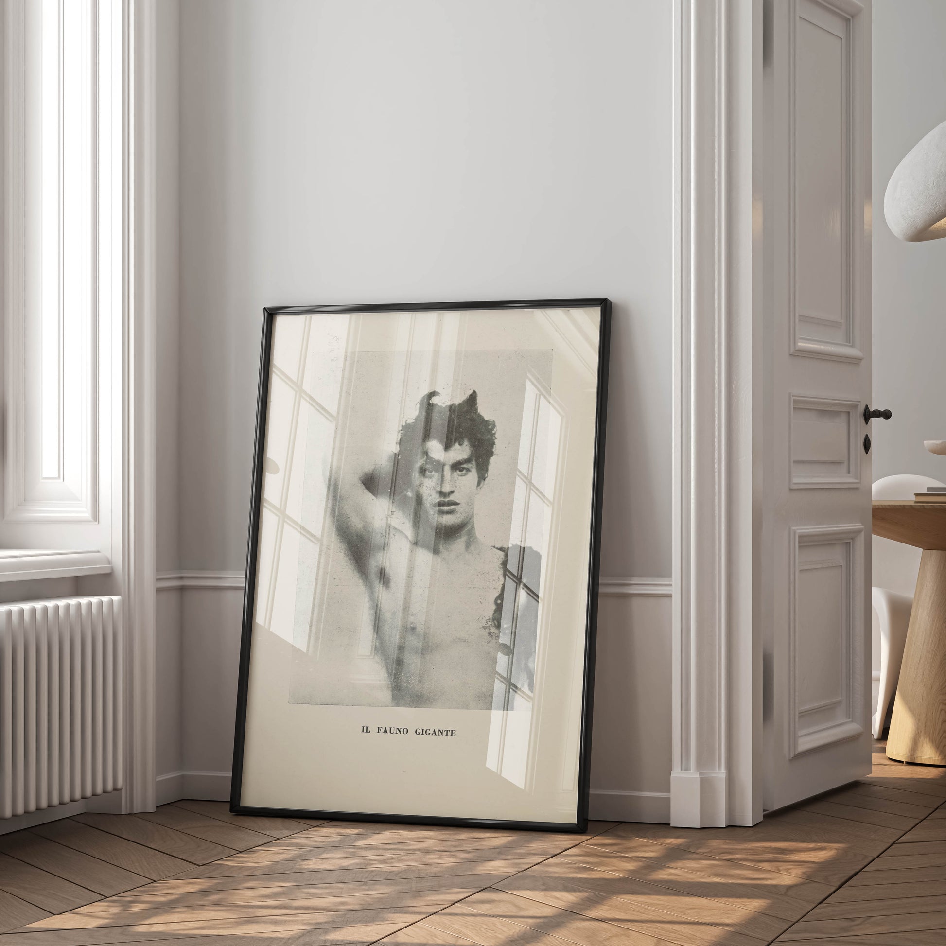 Luxury wall art featuring classical male nude – Il Fauno Gigante art print by von Gloeden