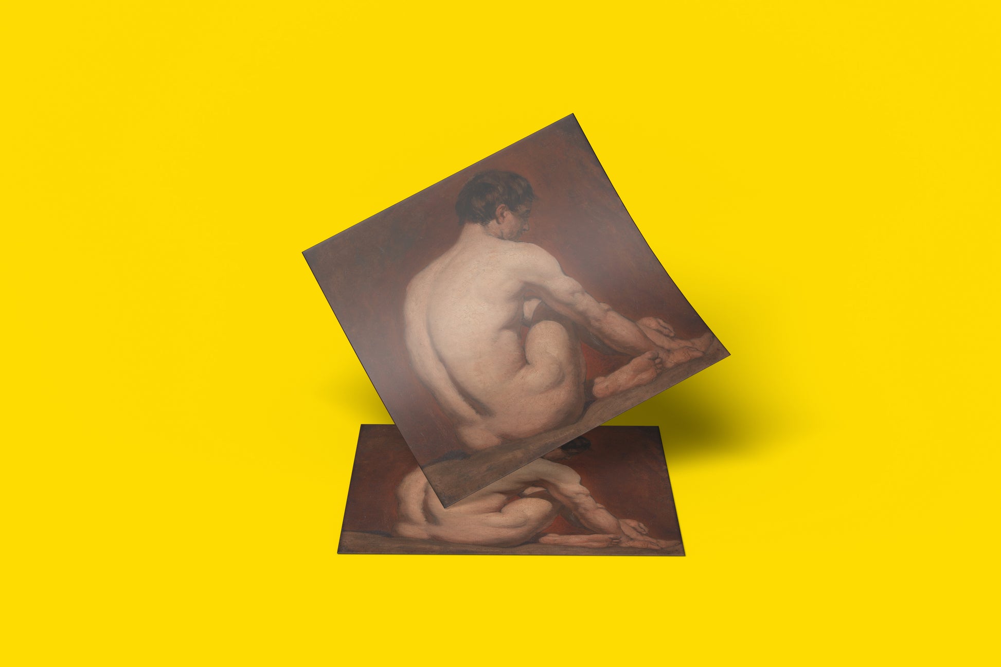 William Etty's masterpiece featuring a male nude, a powerful example of 19th-century homoerotic art.
