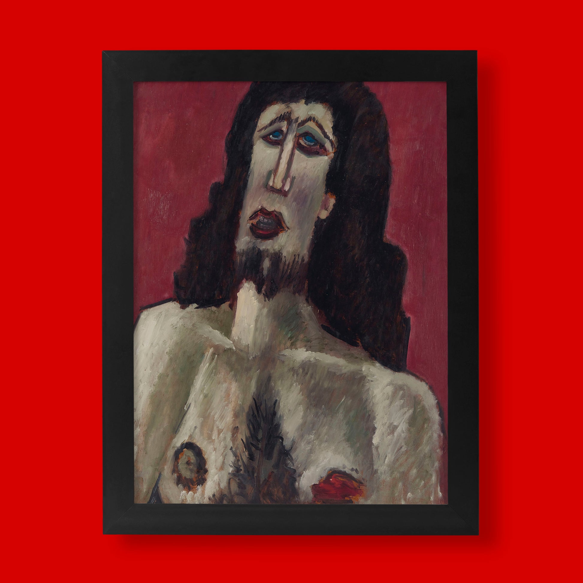 Marsden Hartley 'Christ' fine art print, a powerful example of American modernist expressionism.