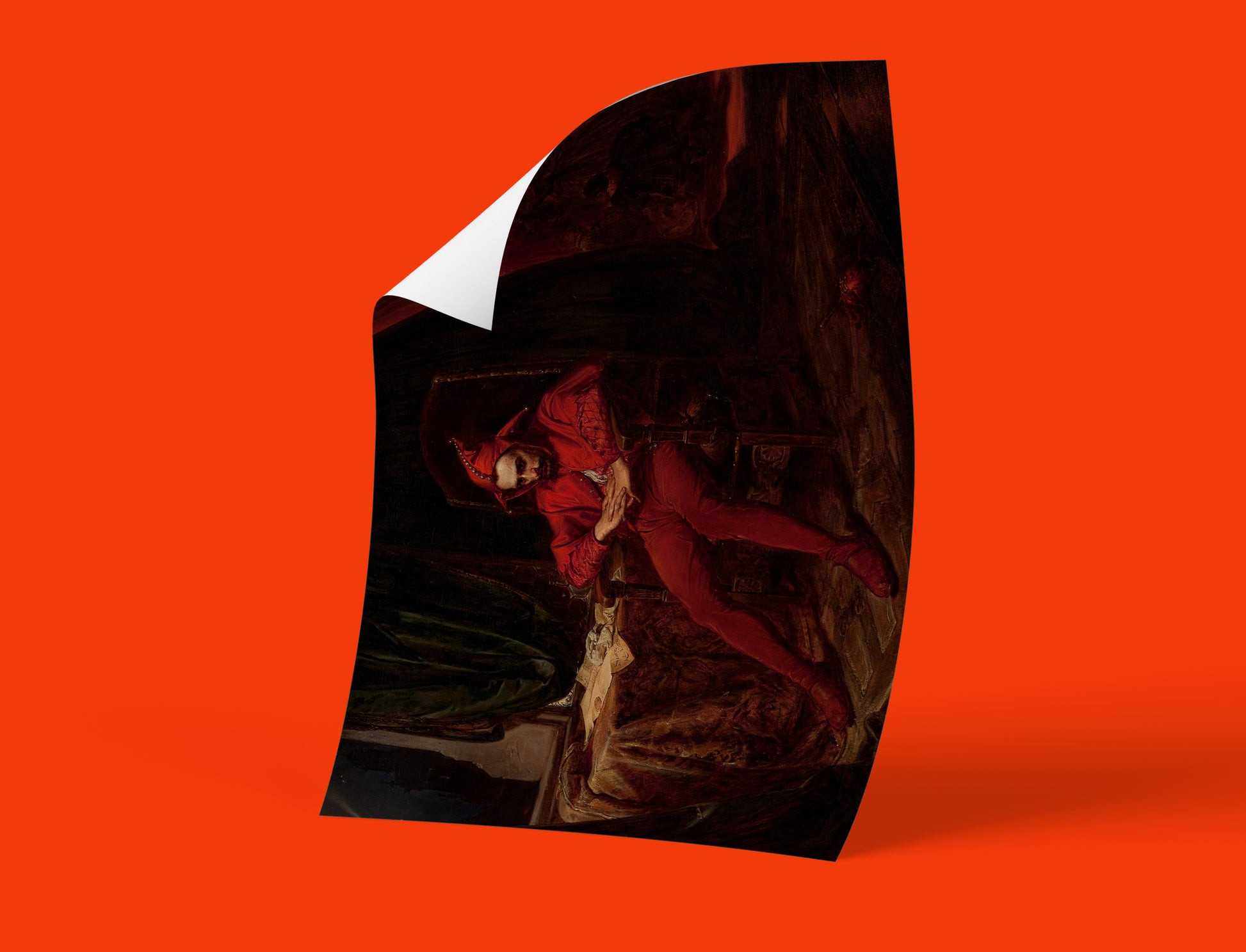 High-resolution Giclée print of Matejko's iconic "Stańczyk," perfect for museum quality wall art.
