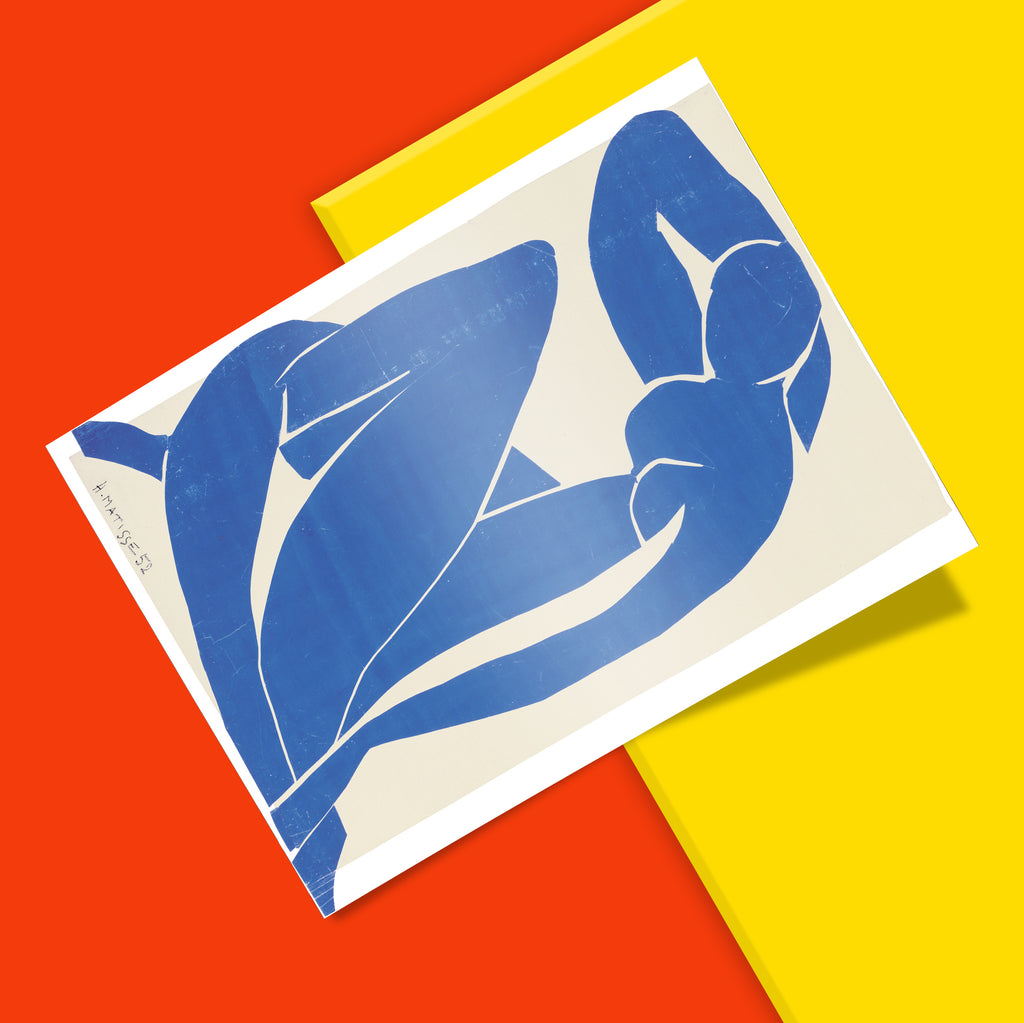 Blue Nude II by Henri Matisse giclée print - museum-quality modern art reproduction with 12-colour printing