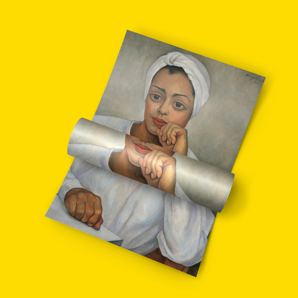 ART SNOB Diego Rivera Mexican Doctor fine art print for home décor, a striking figurative portrait by Mexico's most celebrated modernist artist, smooth matte finish