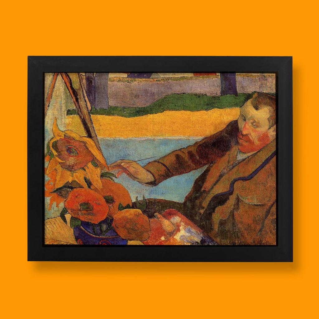 Paul Gauguin Van Gogh Painting Sunflowers fine art print by ART SNOB, giclée reproduction on 200gsm matte paper