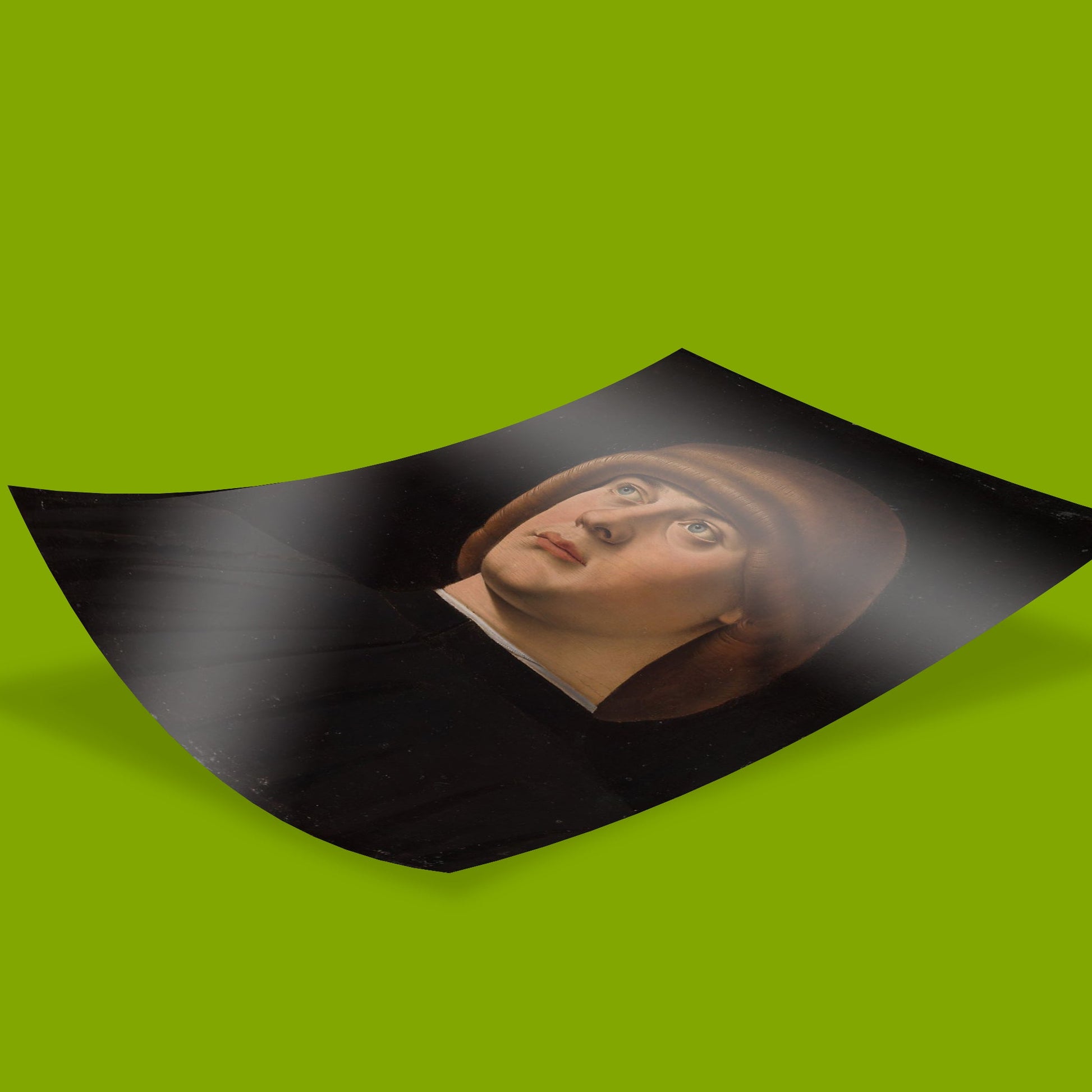 Venetian Renaissance fine art print, Jacometto Veneziano portrait painting, museum quality giclée art reproduction from Metropolitan Museum