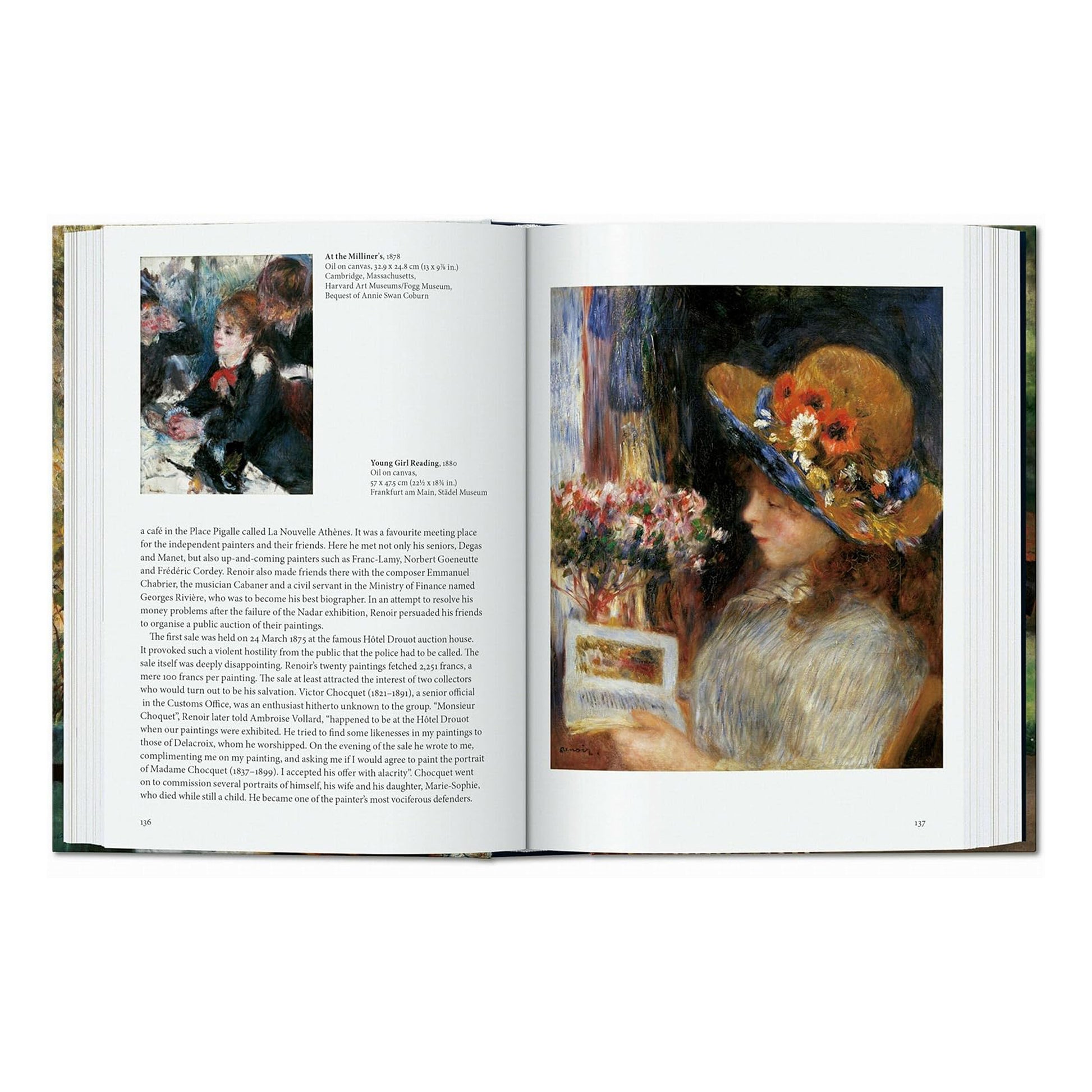 Pierre-Auguste Renoir. Painter of Happiness Hardcover Art Book