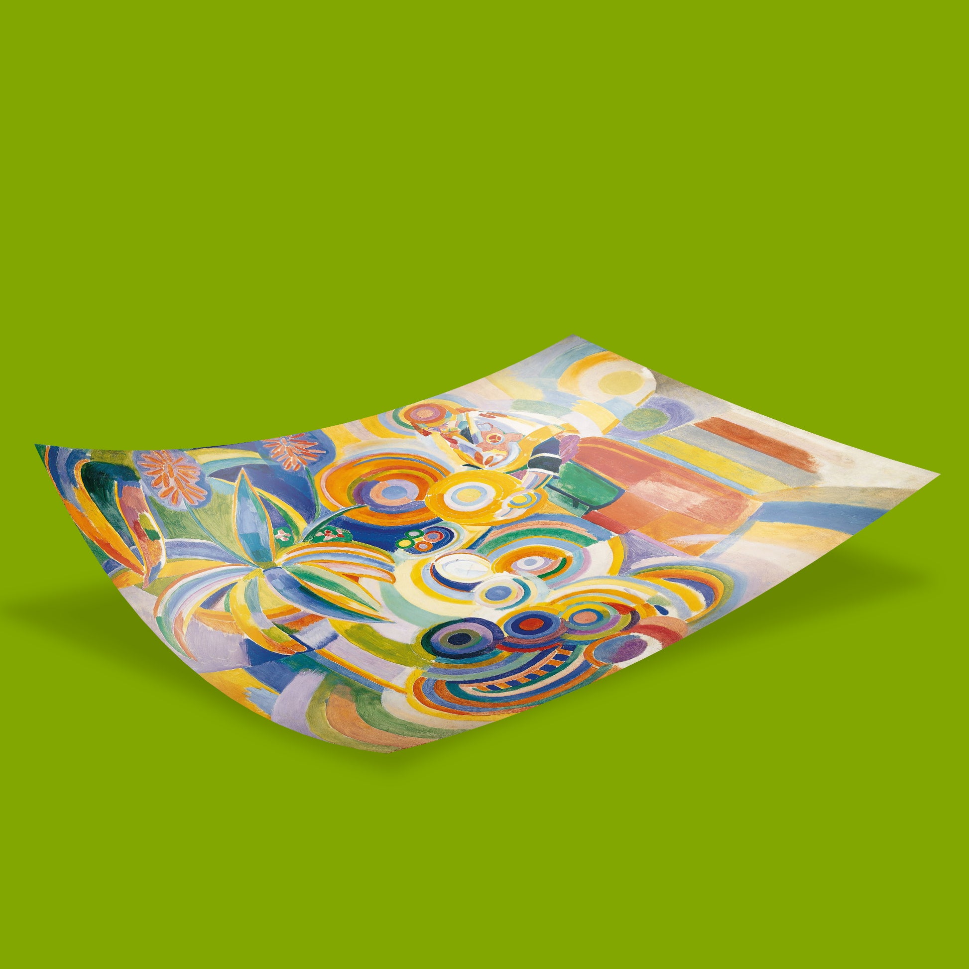 Robert Delaunay modernist artist orphism movement, historical context for Portuguese Woman fine art prints and wall art collection