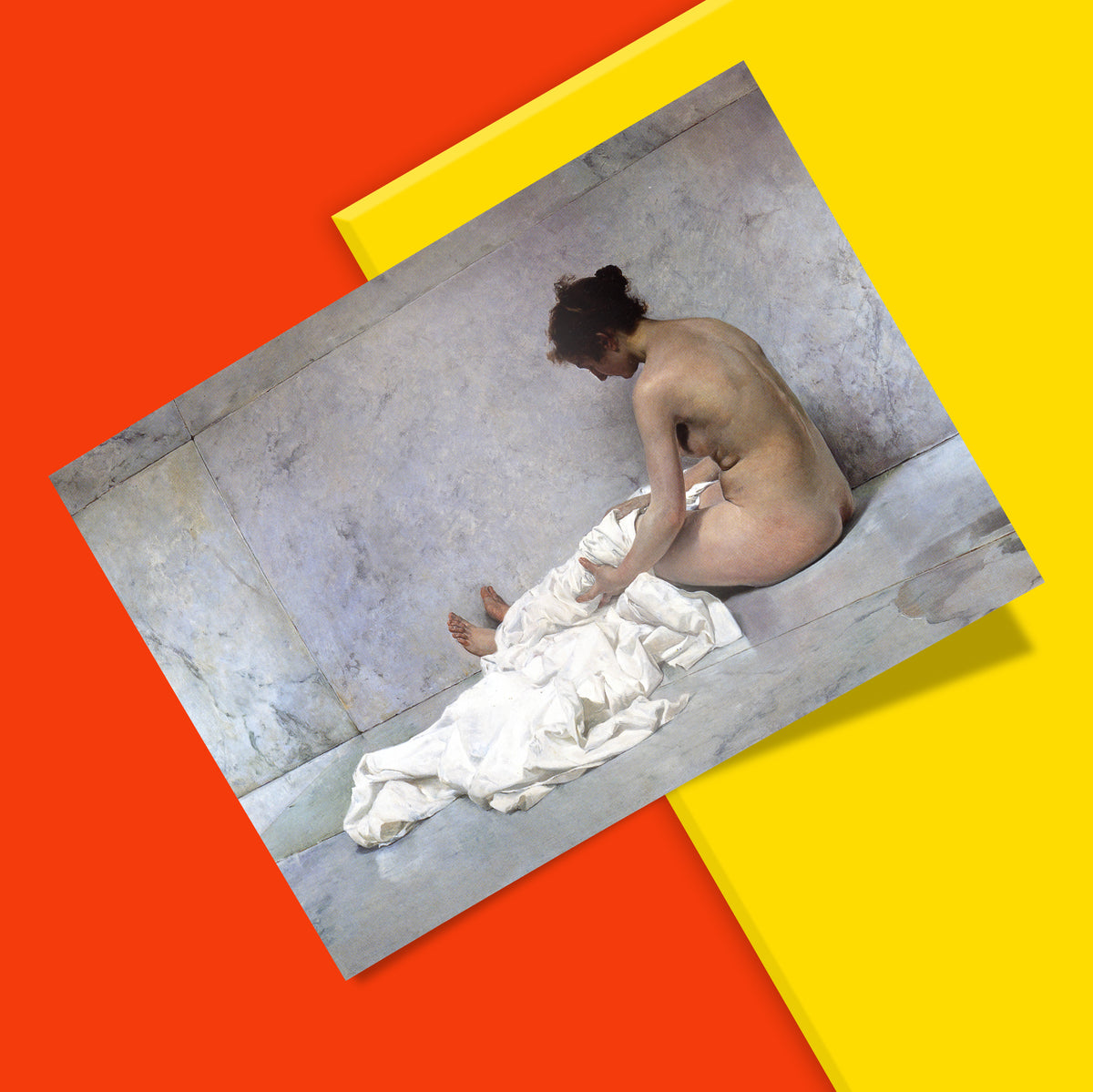 After Bathing by Joaquín Sorolla, museum-quality wall art poster for home decor
