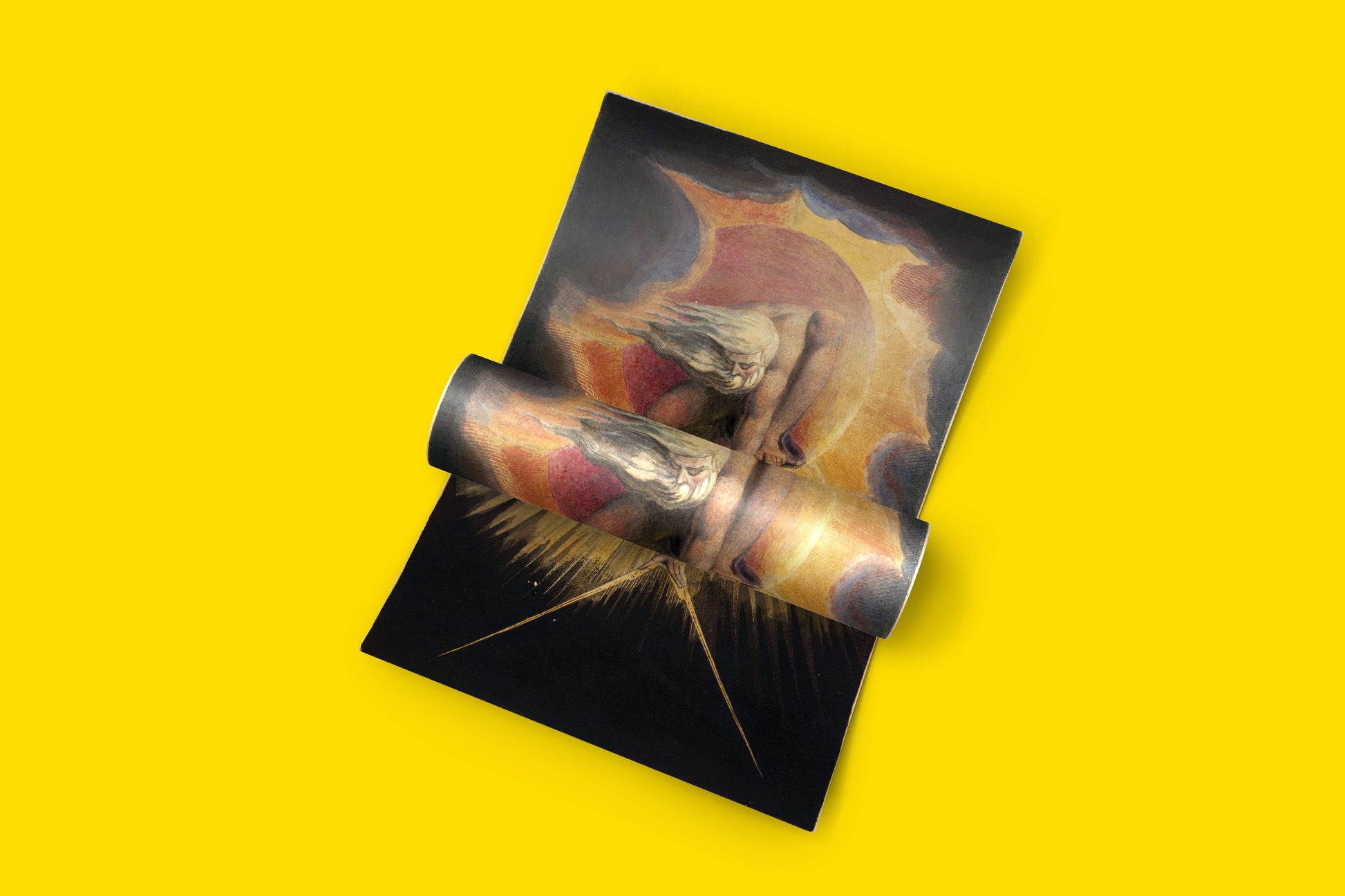 The Ancient of Days by William Blake as a giclée art print