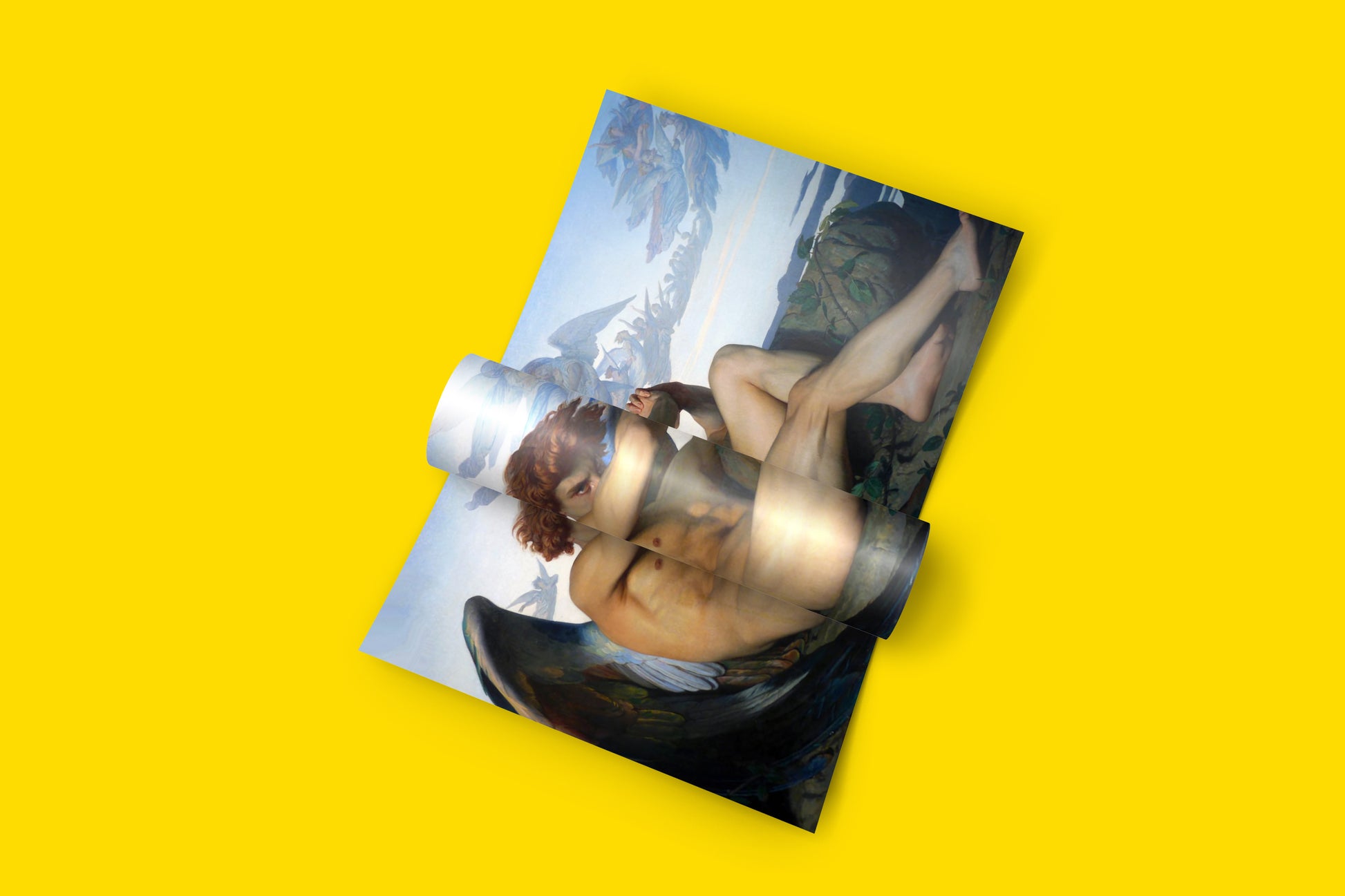 Alexandre Cabanel The Fallen Angel Print