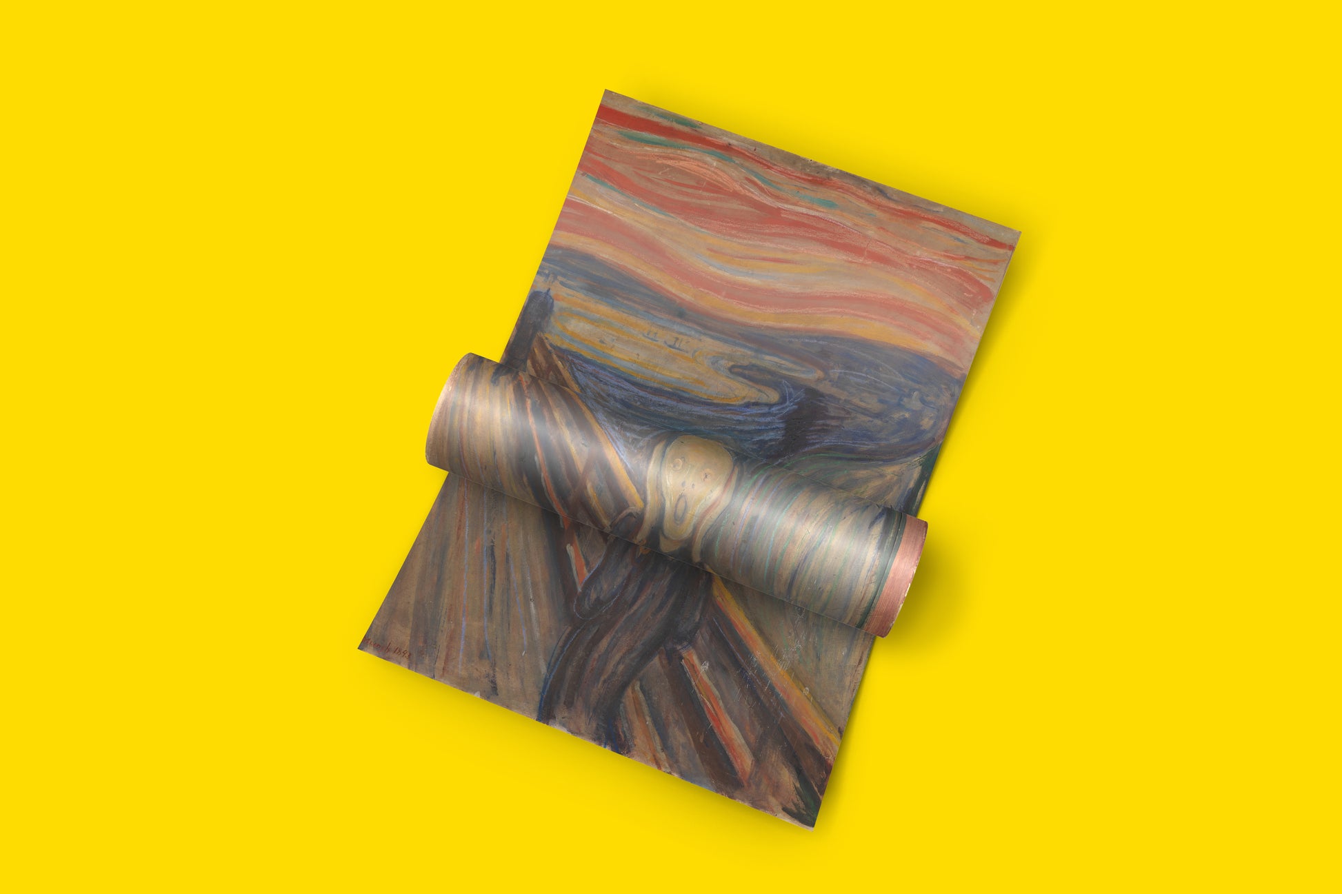 The Scream by Edvard Munch fine art print, high-quality wall art for contemporary living spaces