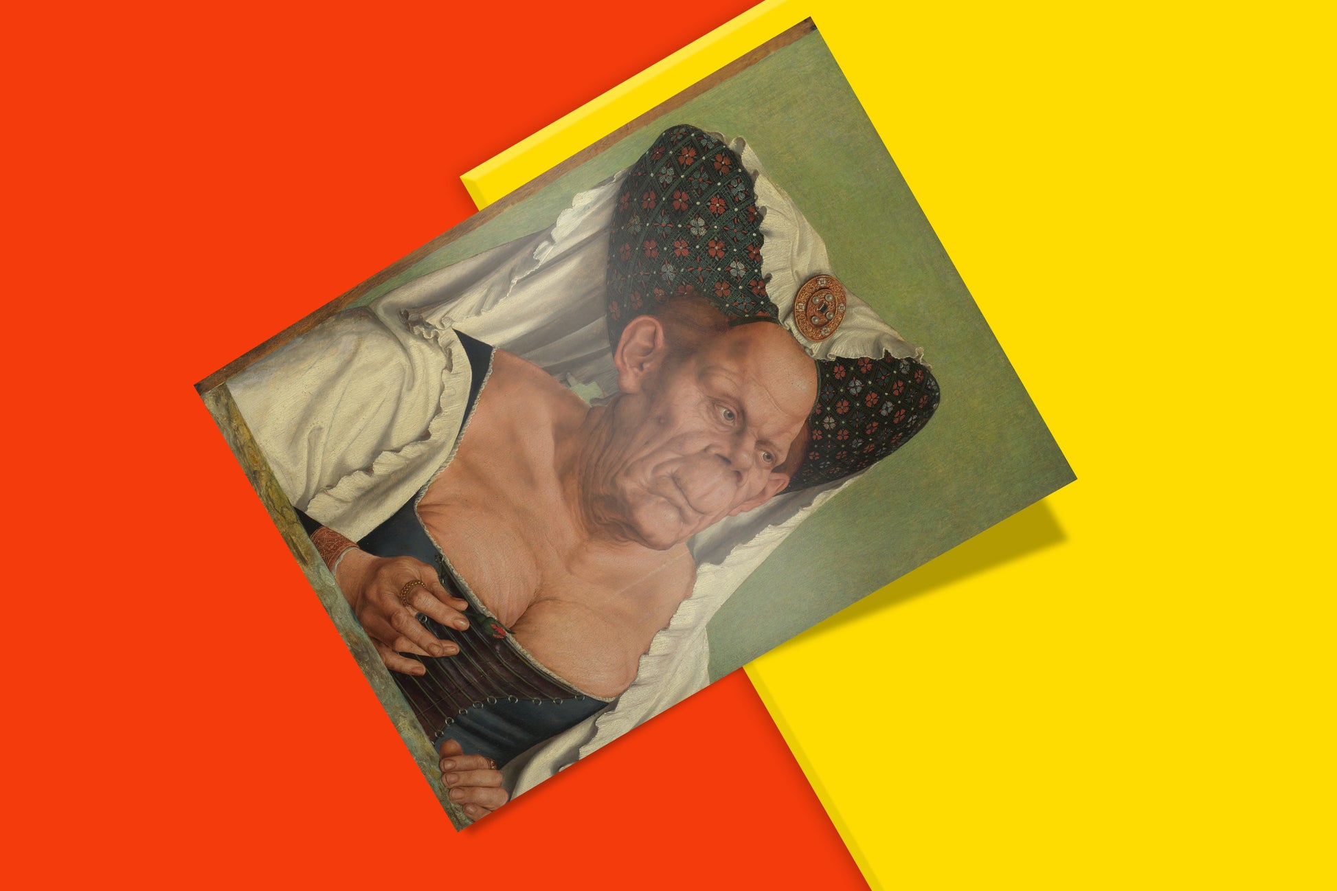 Decorative art prints of The Ugly Duchess by Quentin Matsys, a must-have for classic art lovers and designers.