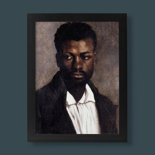 Théodore Géricault Portrait of a Black Man fine art print, museum quality wall art reproduction on premium paper