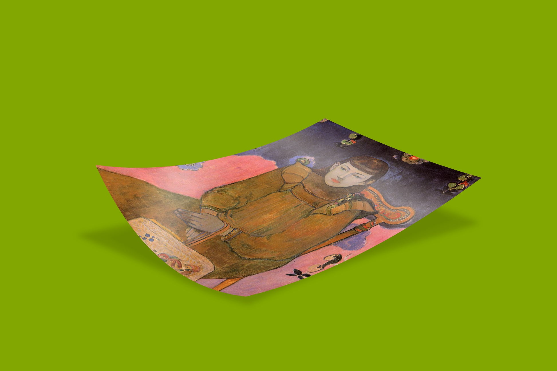 Art print of Vaite (Jeanne) Goupil, a timeless masterpiece from Gauguin’s second Tahitian period.