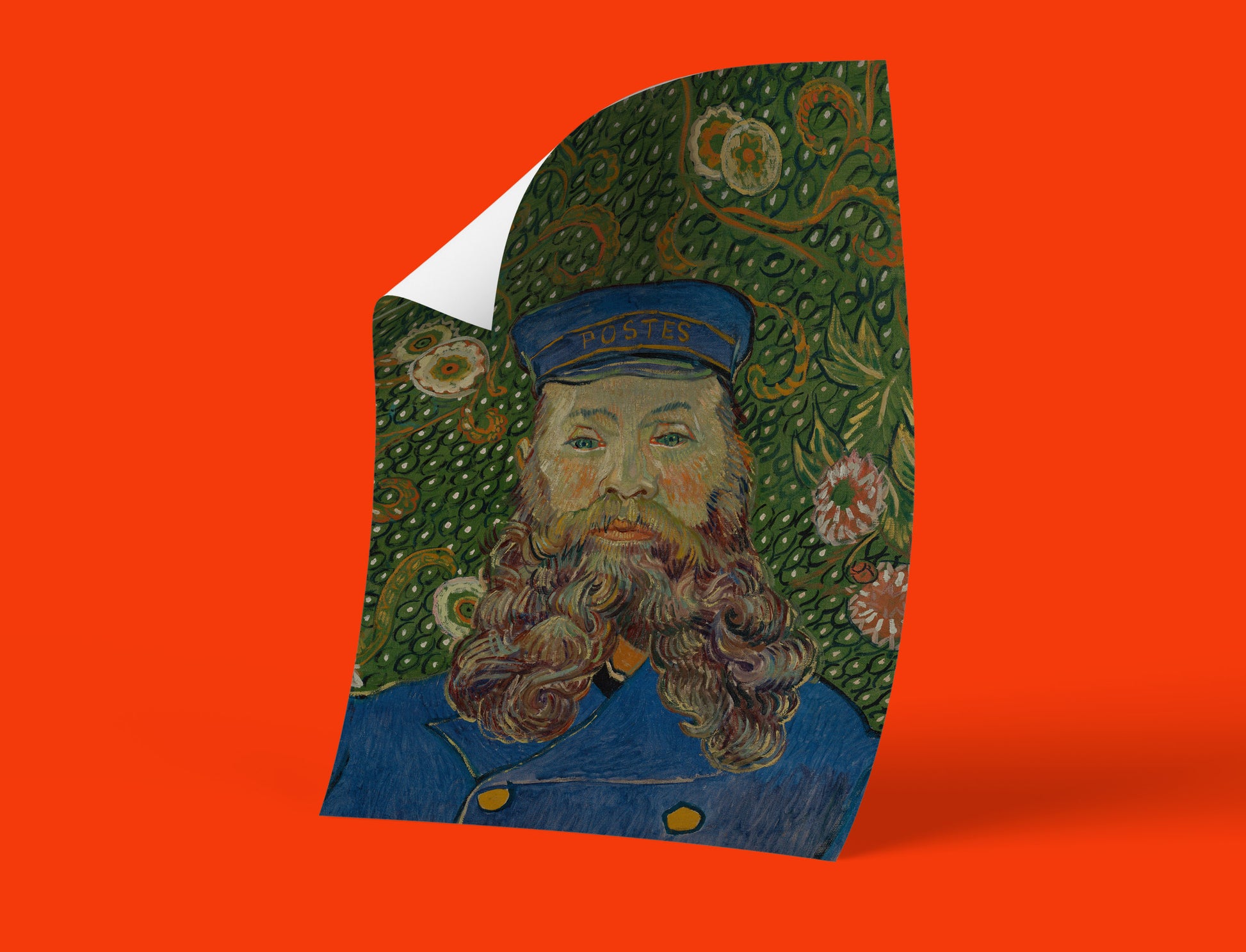 High-quality giclée art print of Joseph Roulin by Van Gogh, ideal for modern home decor and adding iconic artwork to your living space.