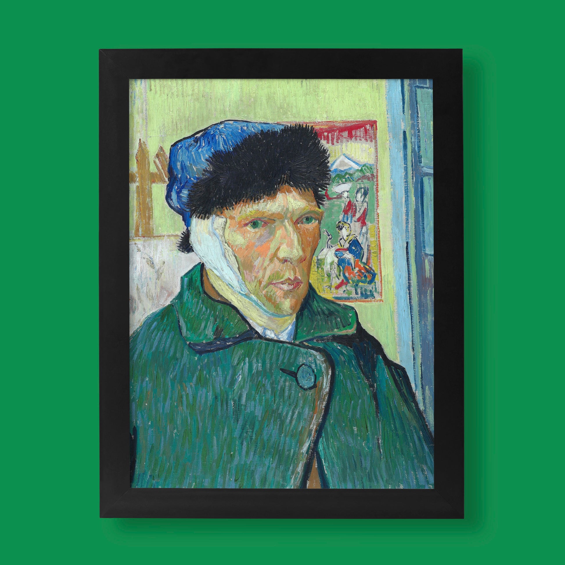 Vincent van Gogh Self-Portrait with Bandaged Ear fine art print for elegant wall art