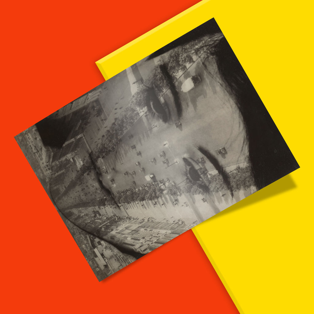 Limited edition fine art photography poster by rare German photographer Aenne Biermann, museum quality reproduction of 1930s experimental photomontage for collectors